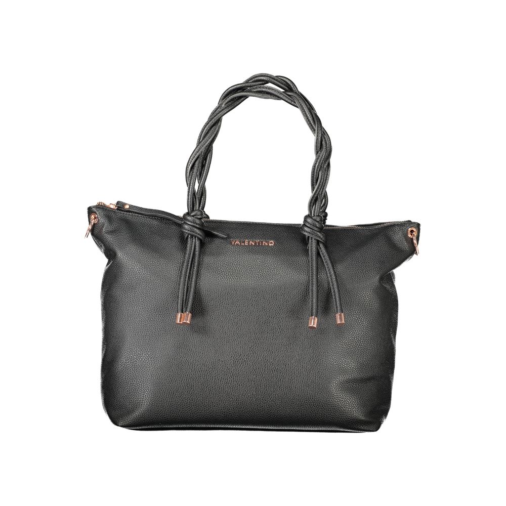 Mario Valentino Nero Poliuretano Women Handbag - ClickThatClicks 