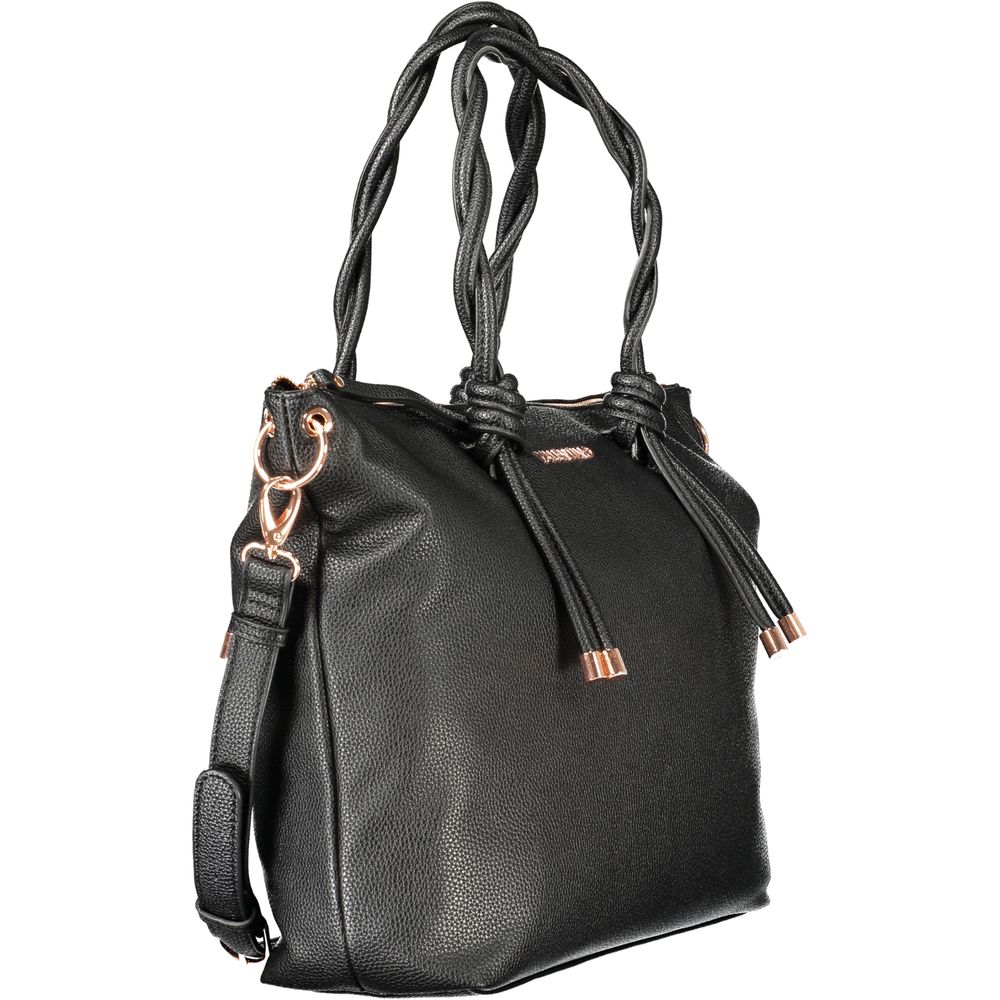 Mario Valentino Nero Poliuretano Women Handbag - ClickThatClicks 