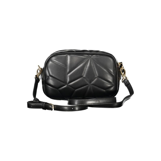 Mario Valentino Nero Poliuretano Woman Shoulder Bag - ClickThatClicks 