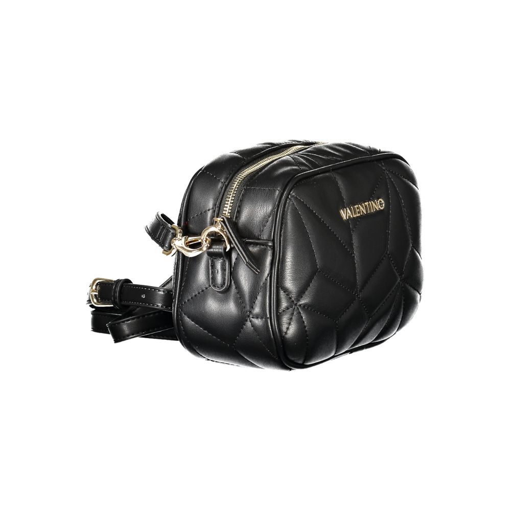 Mario Valentino Nero Poliuretano Woman Shoulder Bag - ClickThatClicks 