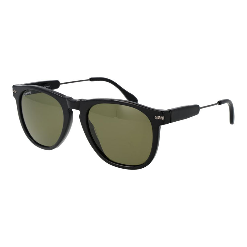 Serengeti Black Plastic Sunglasses
