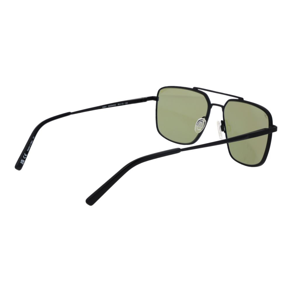 Serengeti Black Metal Sunglasses - ClickThatClicks 