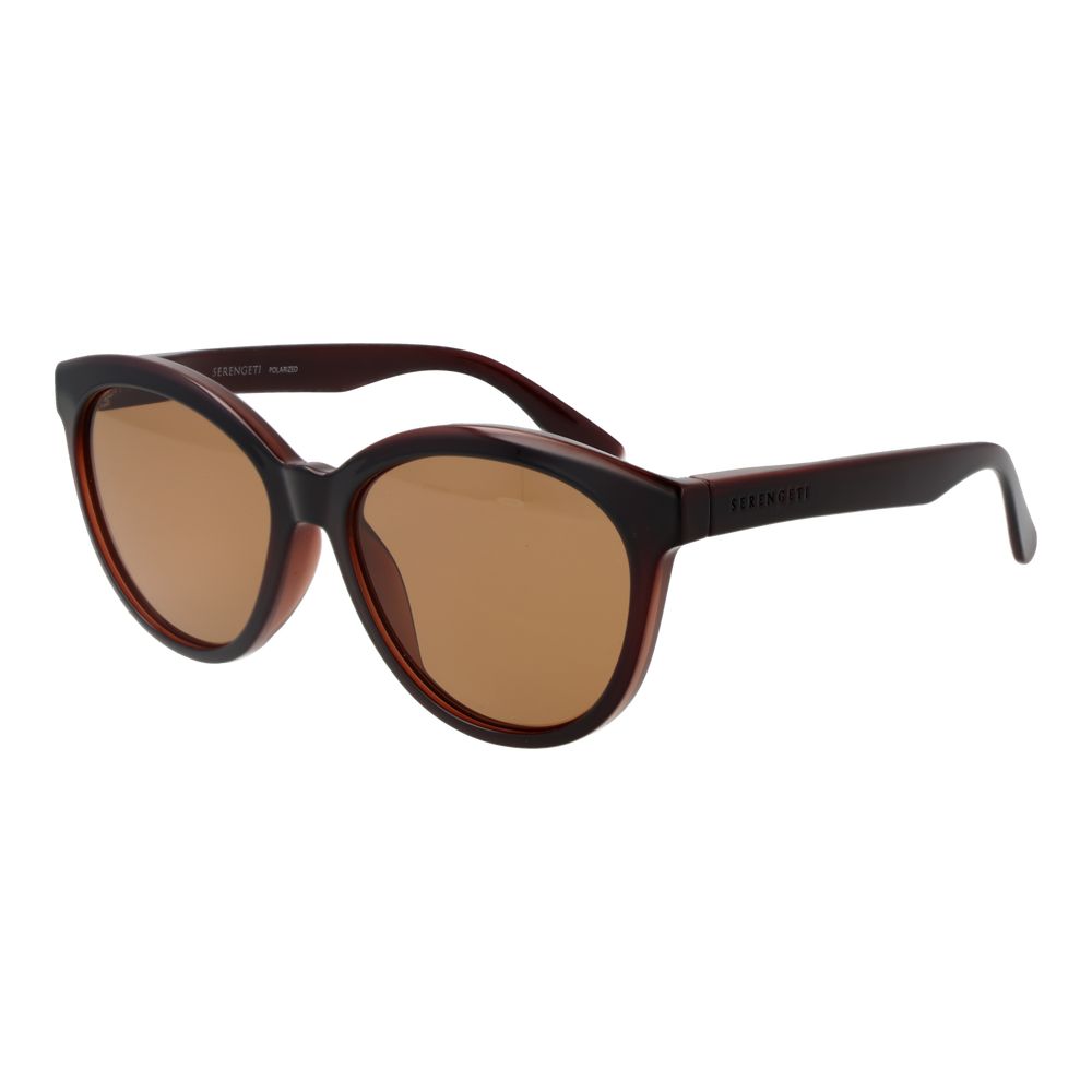 Serengeti Brown Plastic Sunglasses - ClickThatClicks 