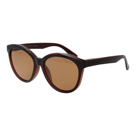 Serengeti Brown Plastic Sunglasses - ClickThatClicks 