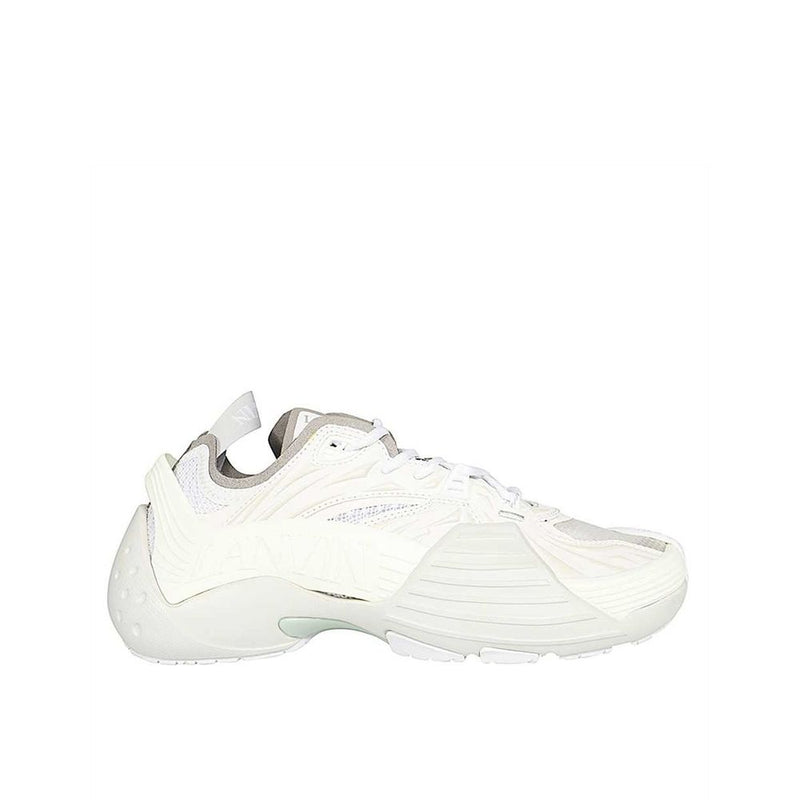 Lanvin White Polyethylene Athletic Sneakers