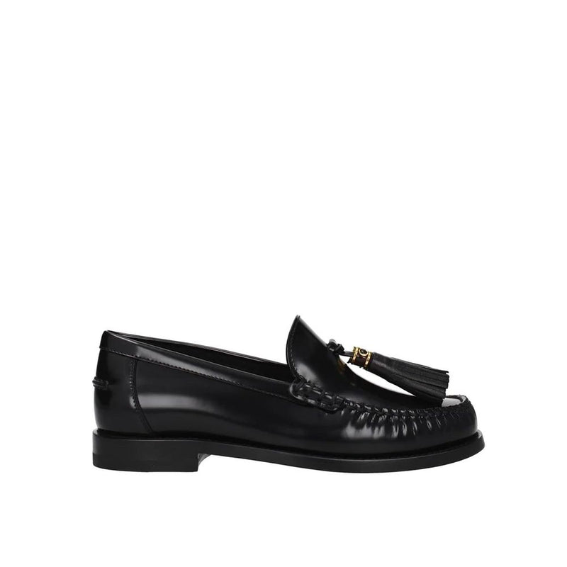 Dior Black Calfskin Slip-On Loafers