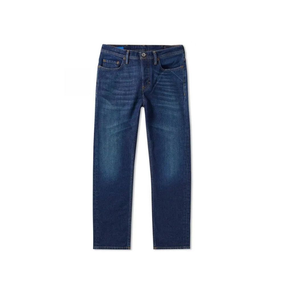 Acne Studios Blue Cotton Skinny Jeans