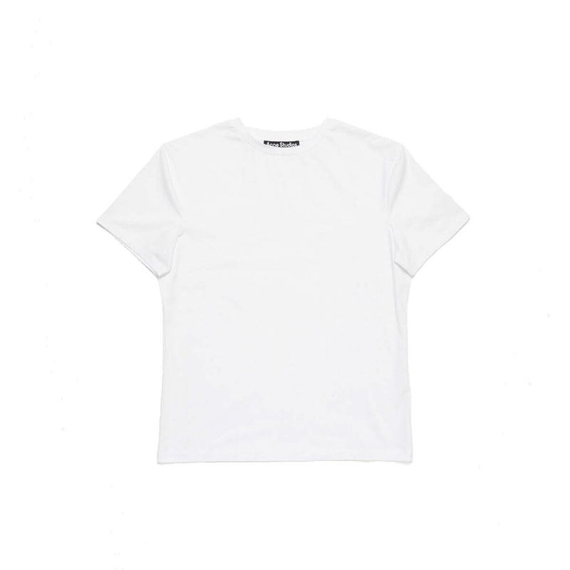 Acne Studios White Cotton T-Shirt
