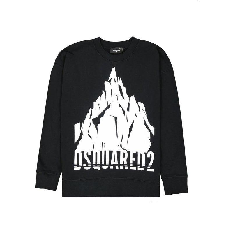 Dsquared² Black Cotton Sweatshirt