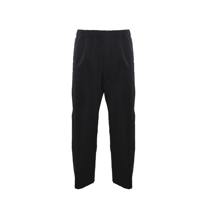 Alexander McQueen Black Cotton Casual Pants