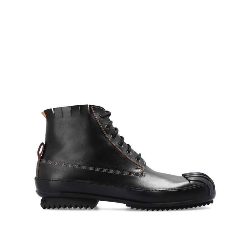 Maison Margiela Leather High-Top Sneakers