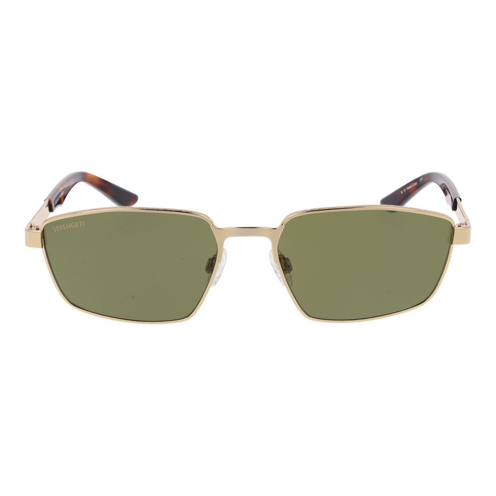 Serengeti Gold Metal Sunglasses - ClickThatClicks 