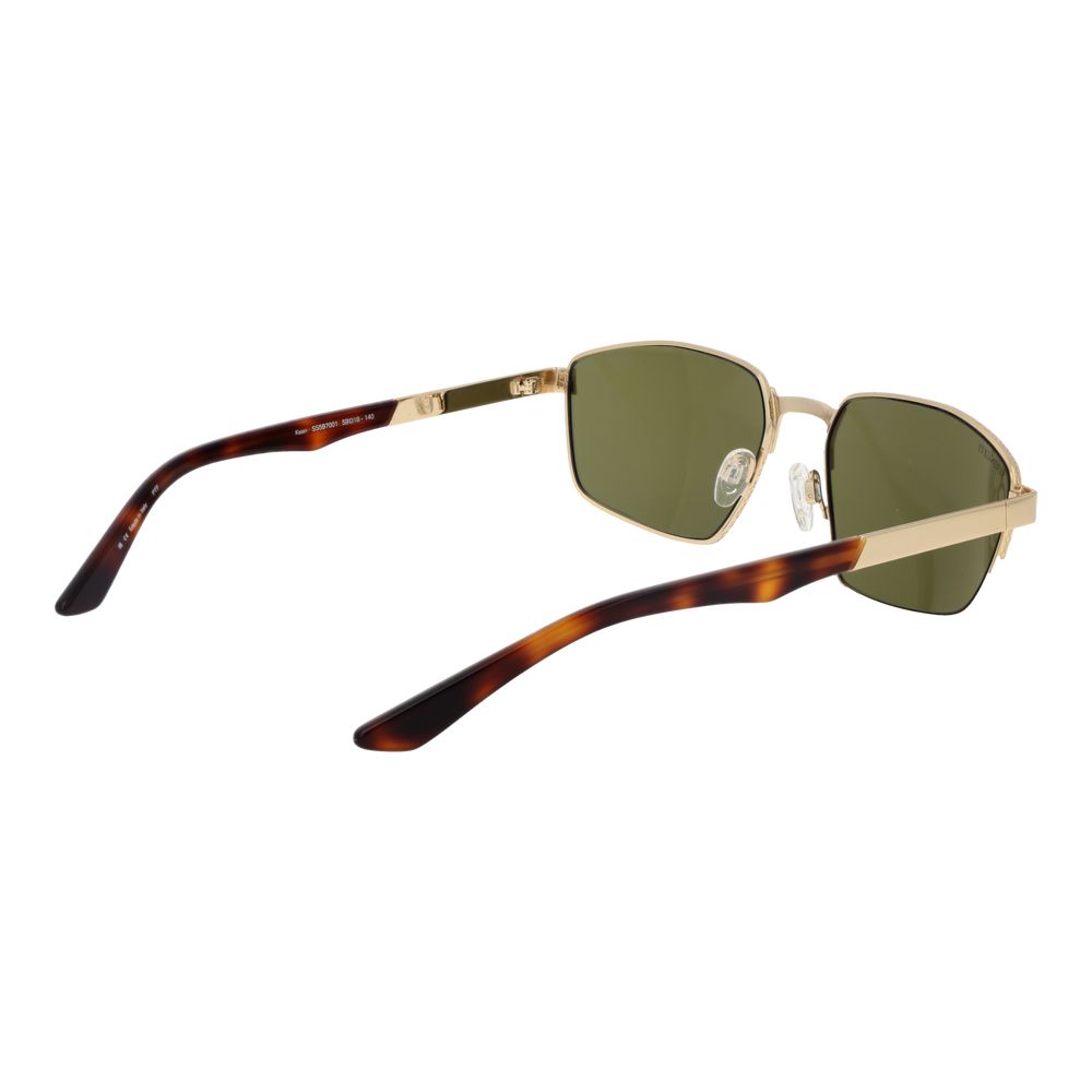 Serengeti Gold Metal Sunglasses - ClickThatClicks 