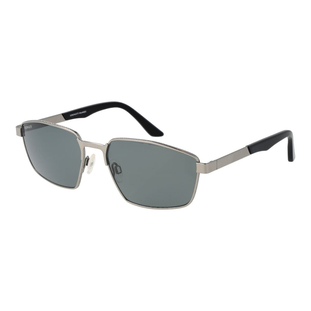 Serengeti Gray Metal Sunglasses - ClickThatClicks 