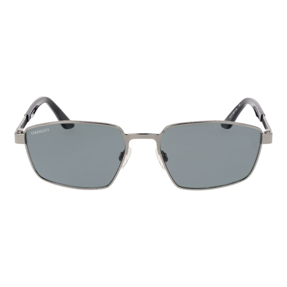 Serengeti Gray Metal Sunglasses - ClickThatClicks 