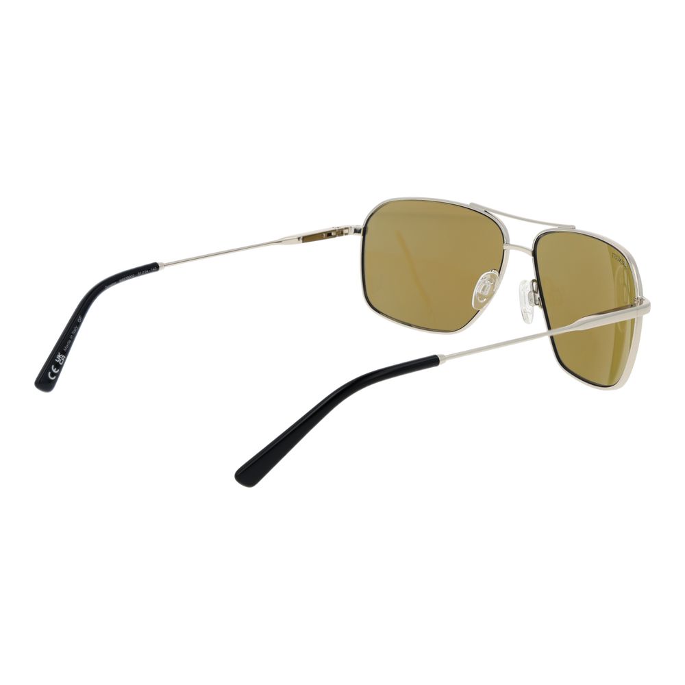 Serengeti Silver Metal Sunglasses - ClickThatClicks 