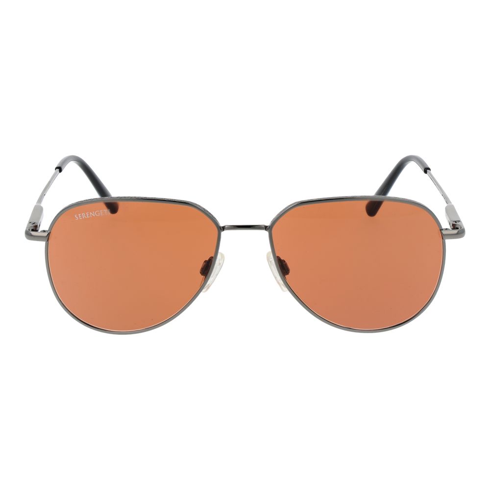 Serengeti Gray Metal Sunglasses - ClickThatClicks 