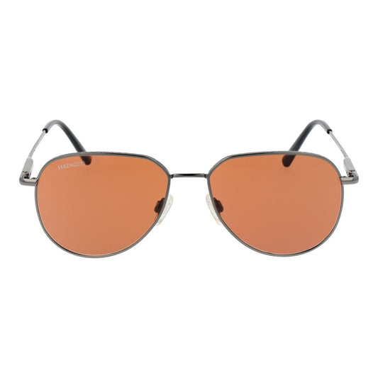Serengeti Gray Metal Sunglasses - ClickThatClicks 