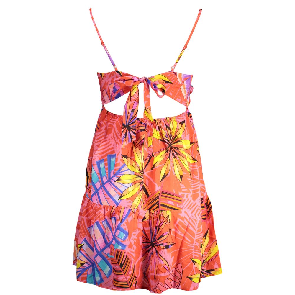 Desigual Rosso Polyester Women Dress - ClickThatClicks 