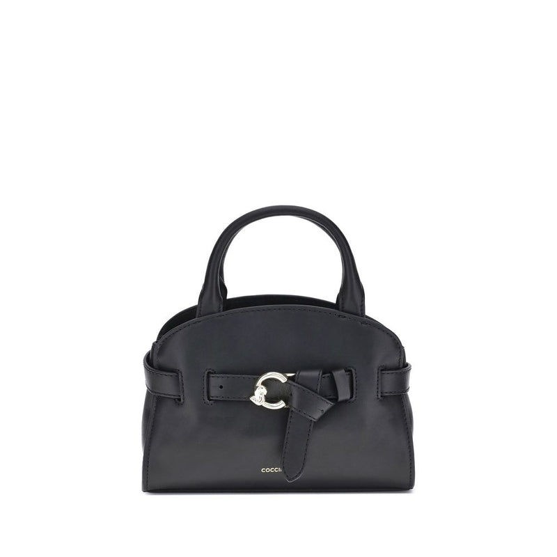 Coccinelle Black Calf Leather Bos Taurus Handbag