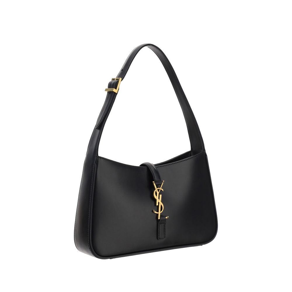 Saint Laurent Black Calf Leather Bos Taurus Handbag - ClickThatClicks 