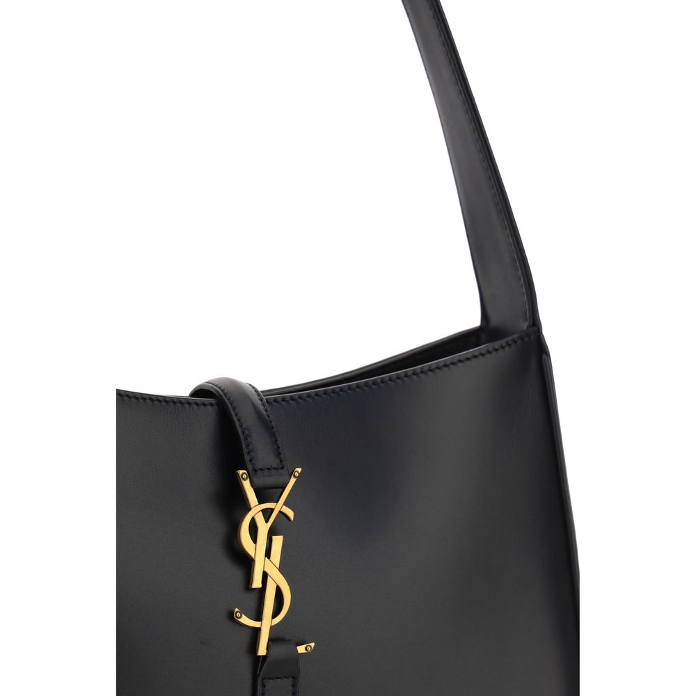 Saint Laurent Black Calf Leather Bos Taurus Handbag - ClickThatClicks 