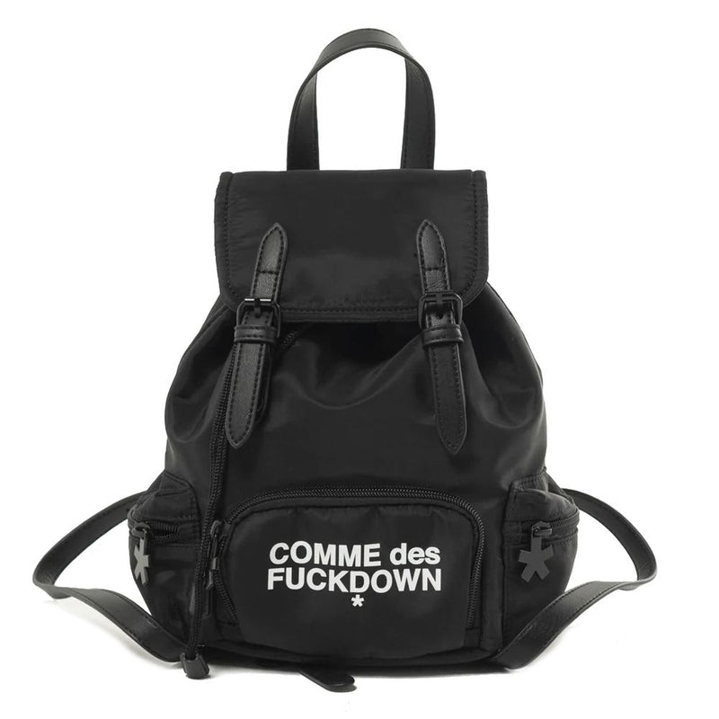 Comme Des Fuckdown Black Nylon Backpack