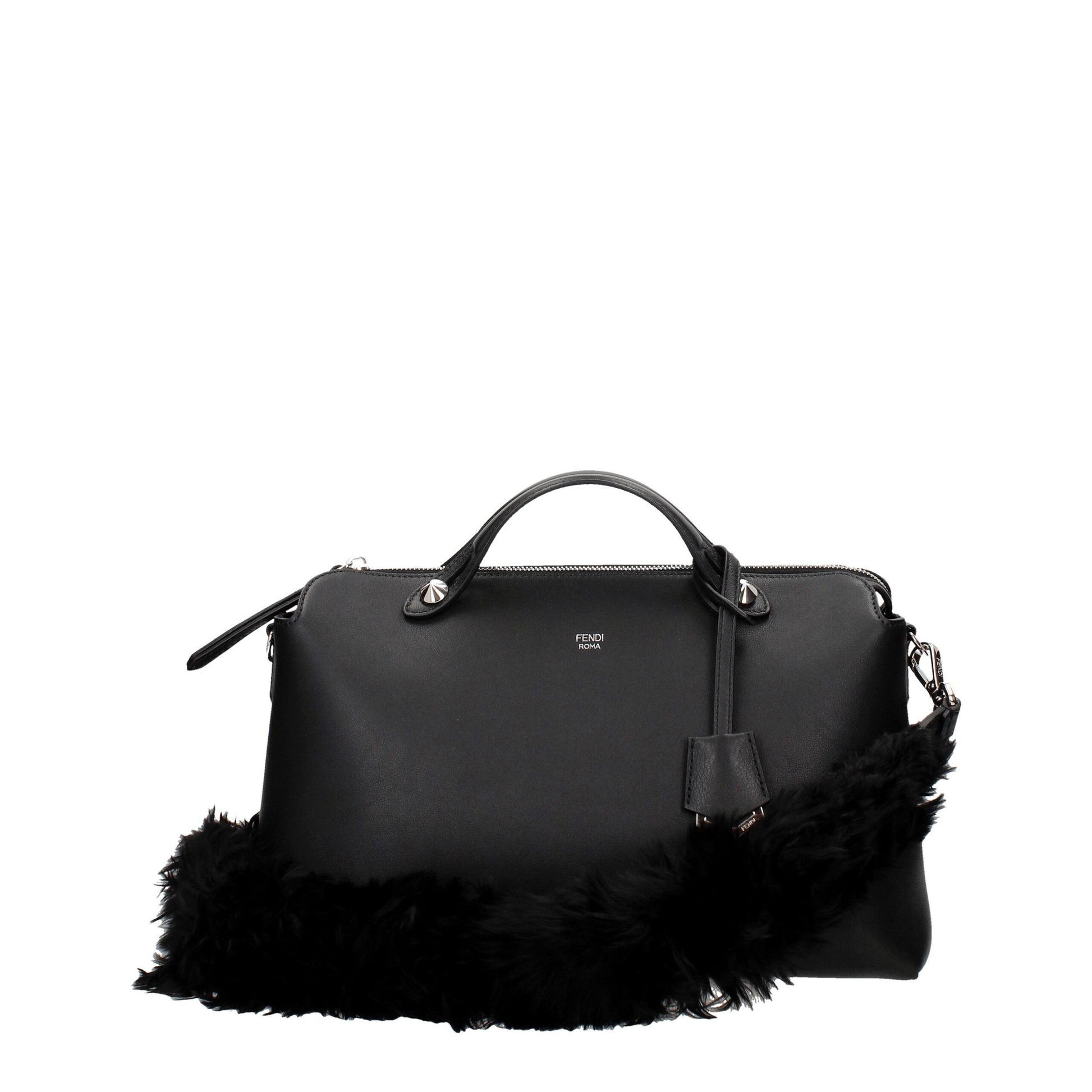 Fendi Black Leather Shoulder Bag - ClickThatClicks 