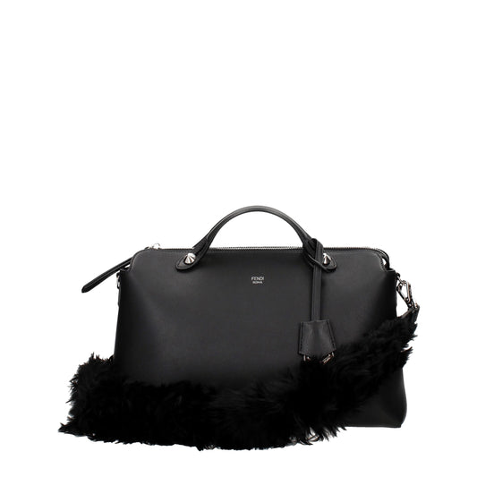 Fendi Black Leather Shoulder Bag - ClickThatClicks 
