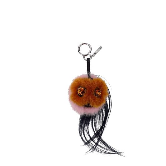 Fendi Brown Fur Keychain - ClickThatClicks 