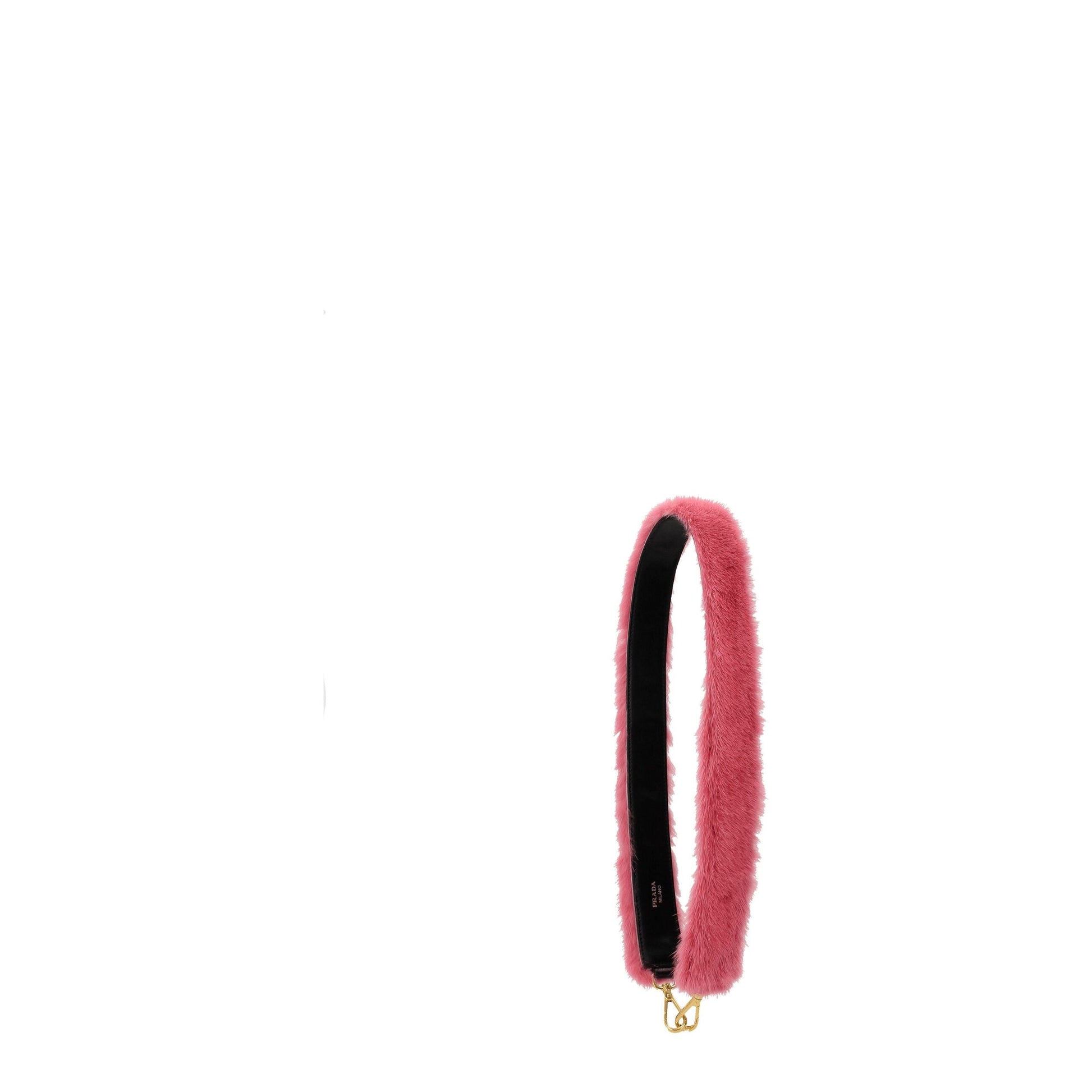 Prada Pink Fur Shoulder Bag - ClickThatClicks 