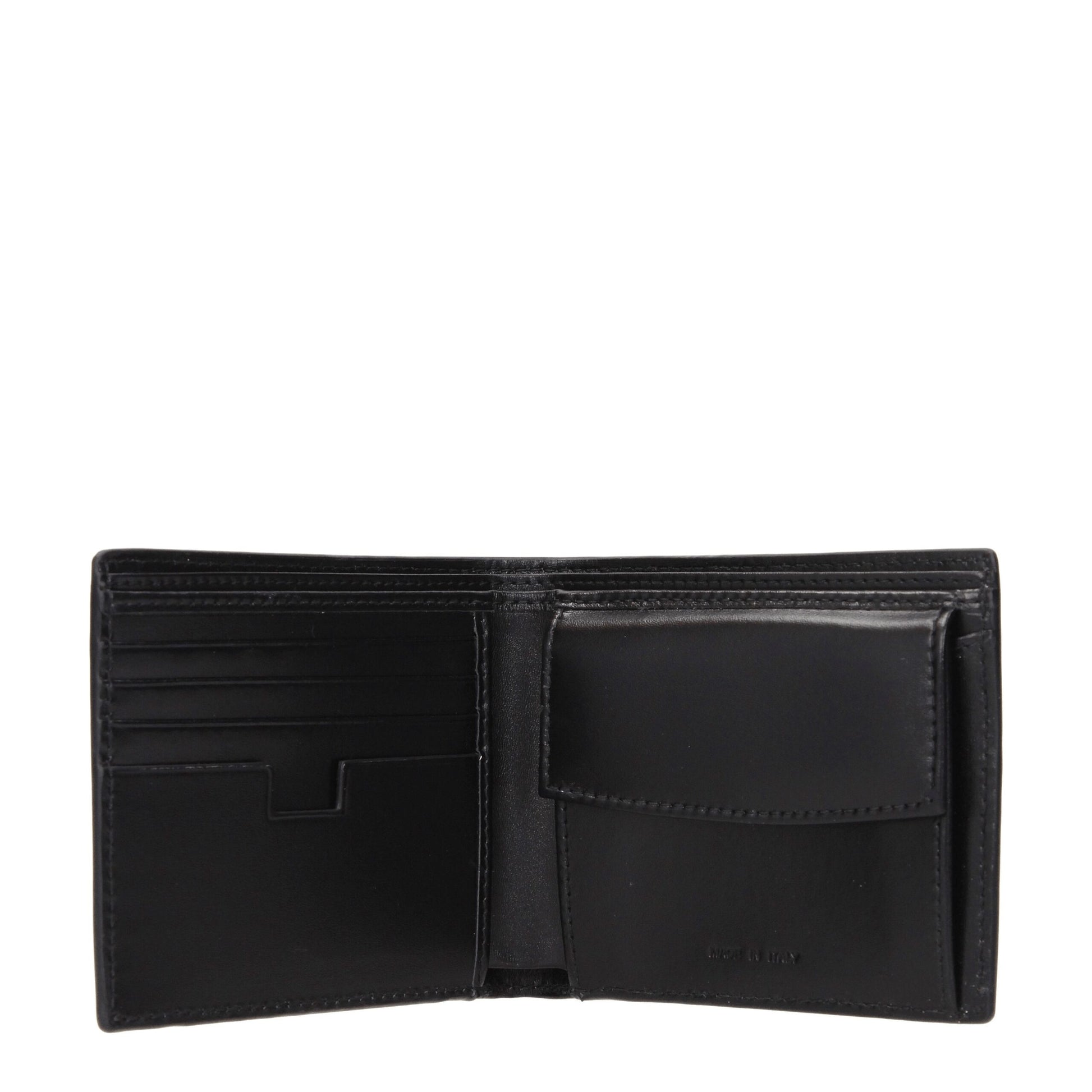 Testoni Black Leather Wallet - ClickThatClicks 