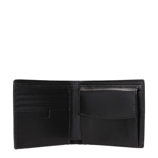 Testoni Black Leather Wallet - ClickThatClicks 