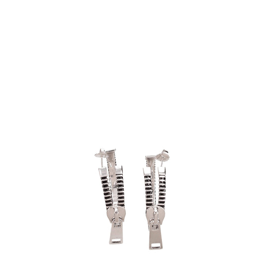 Marc Jacobs Gray Silver Earrings - ClickThatClicks 
