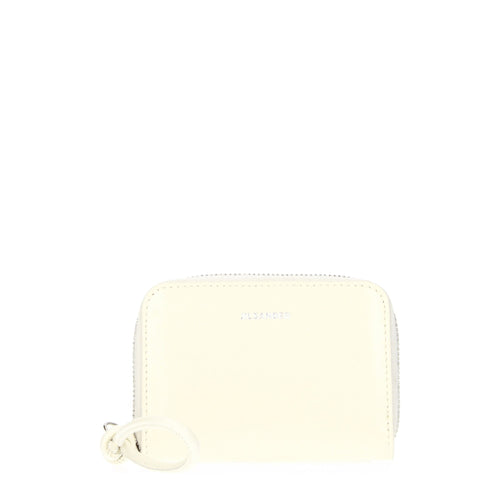 Jil Sander Beige Leather Wallet - ClickThatClicks 