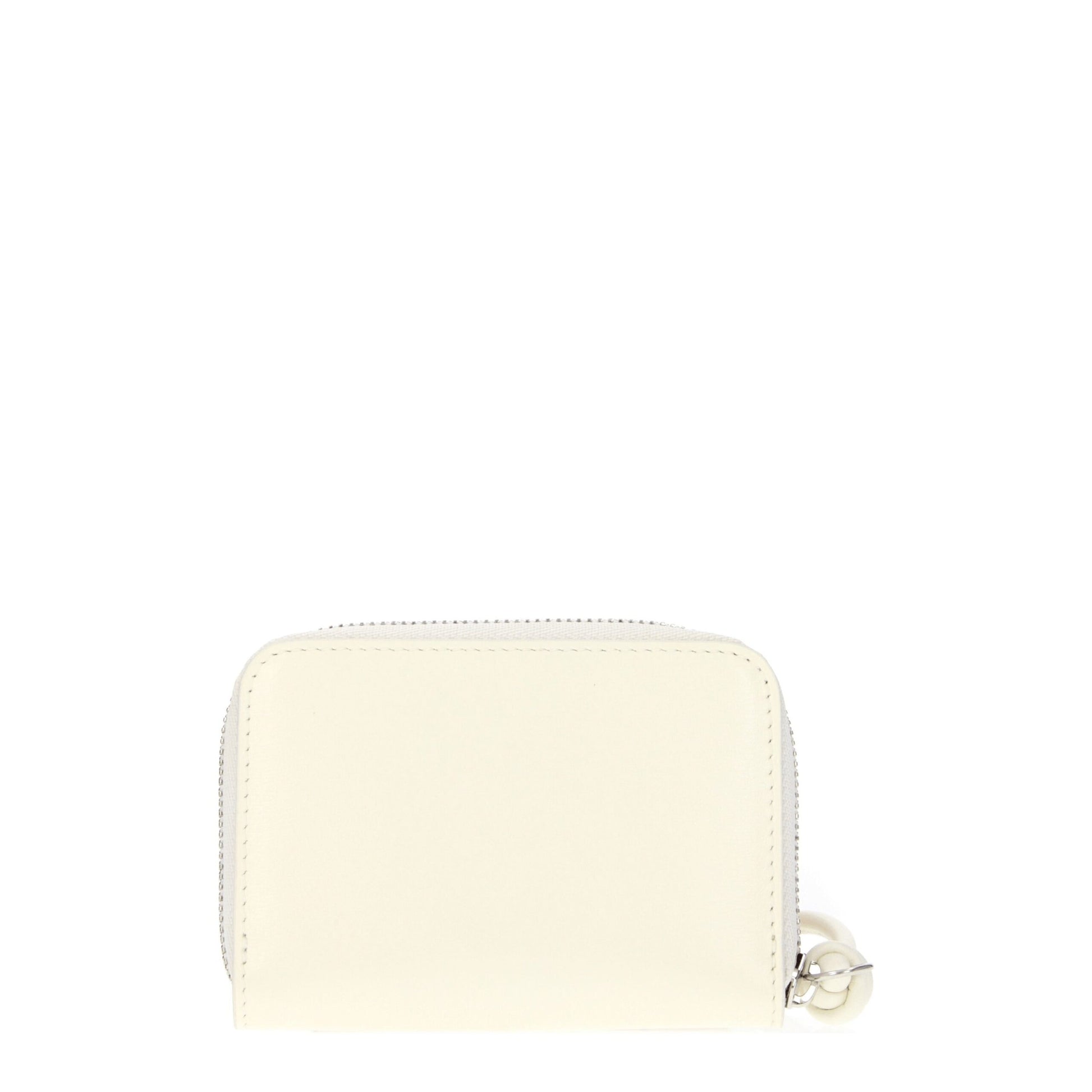 Jil Sander Beige Leather Wallet - ClickThatClicks 