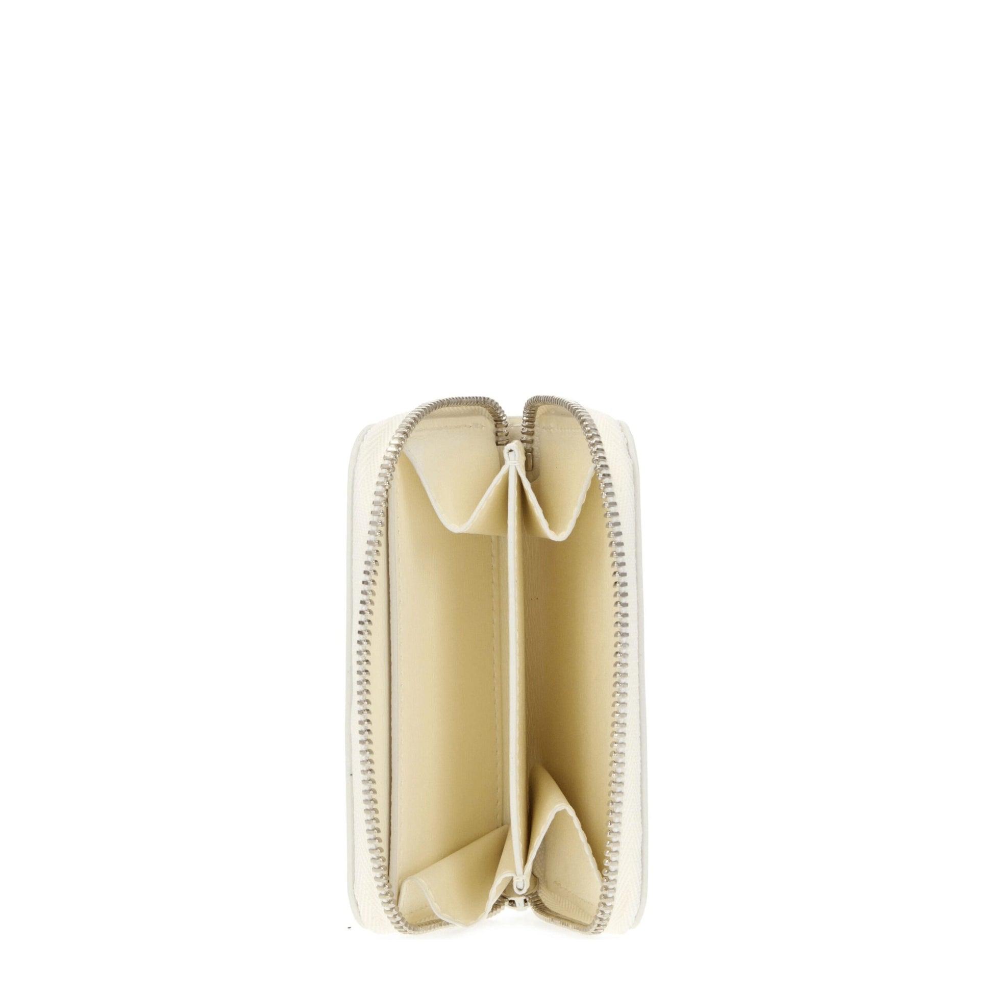 Jil Sander Beige Leather Wallet - ClickThatClicks 