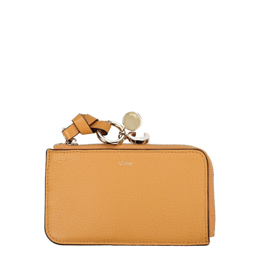 Chloé Orange Leather Wallet - ClickThatClicks 