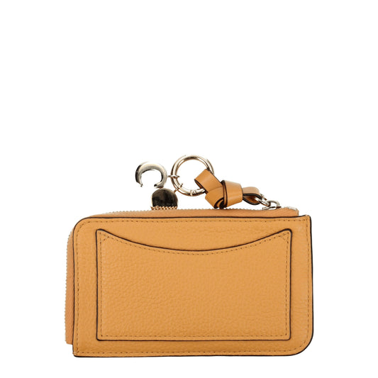Chloé Orange Leather Wallet - ClickThatClicks 
