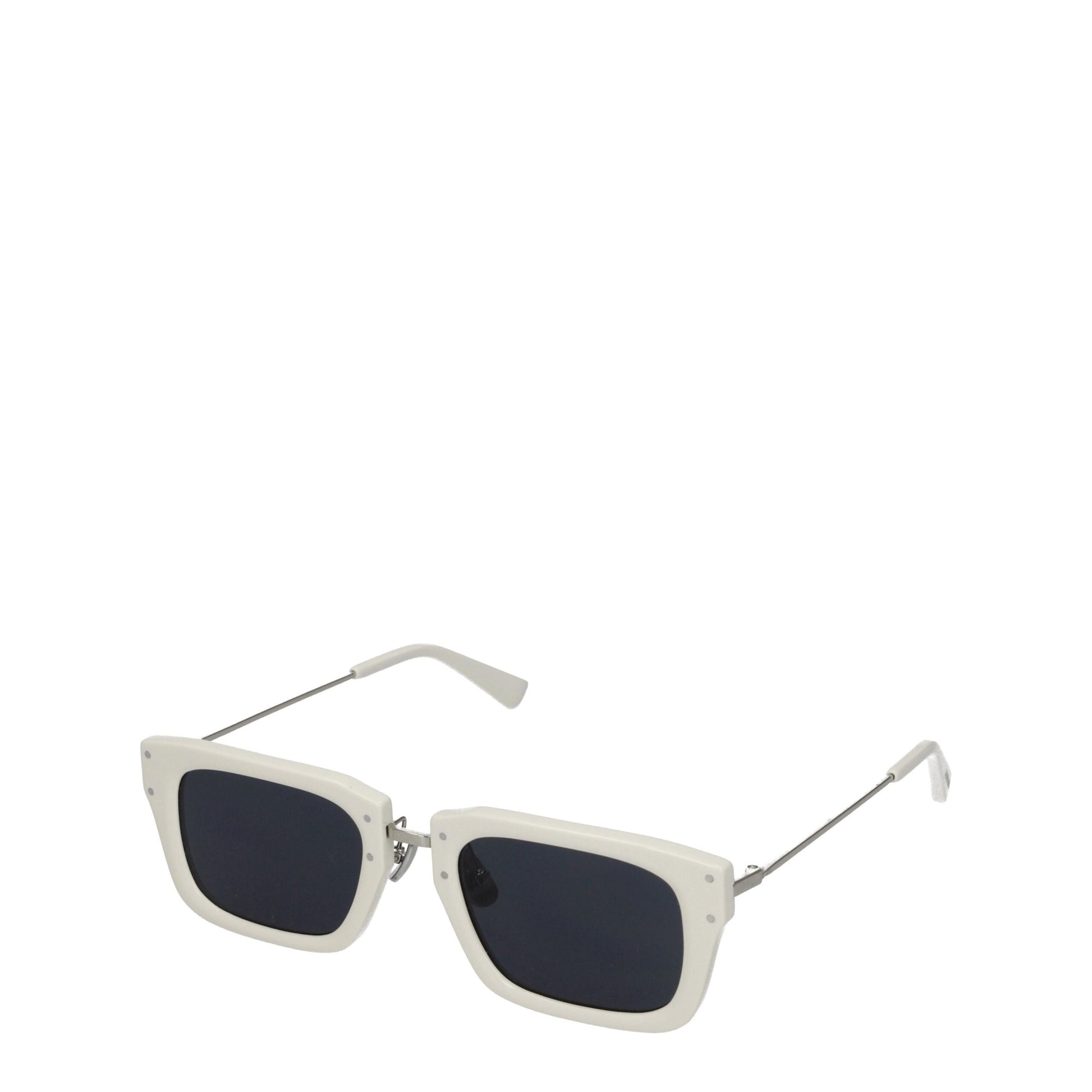 Jacquemus White Acetate Sunglasses - ClickThatClicks 