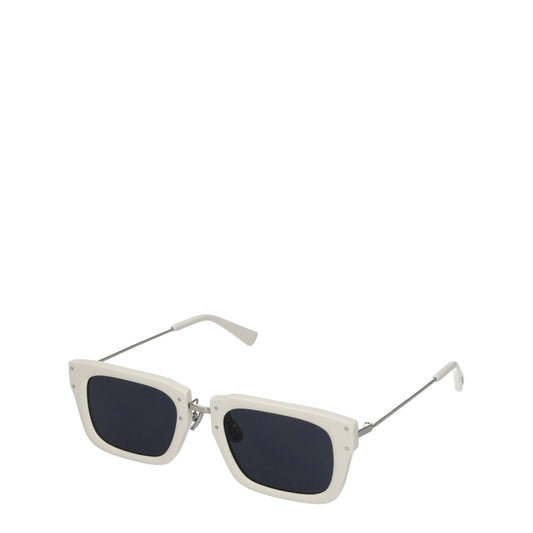 Jacquemus White Acetate Sunglasses - ClickThatClicks 