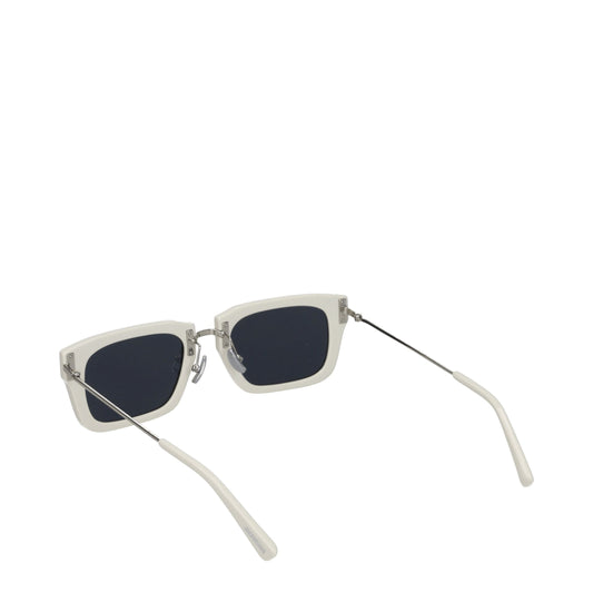 Jacquemus White Acetate Sunglasses - ClickThatClicks 