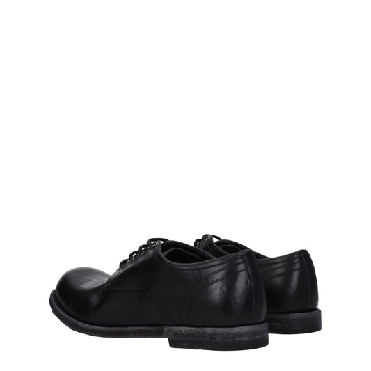 Dolce & Gabbana Black Leather Oxfords And Derbies - ClickThatClicks 