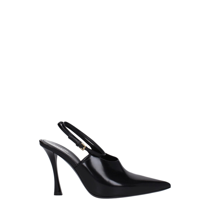 Givenchy Black Leather Pumps