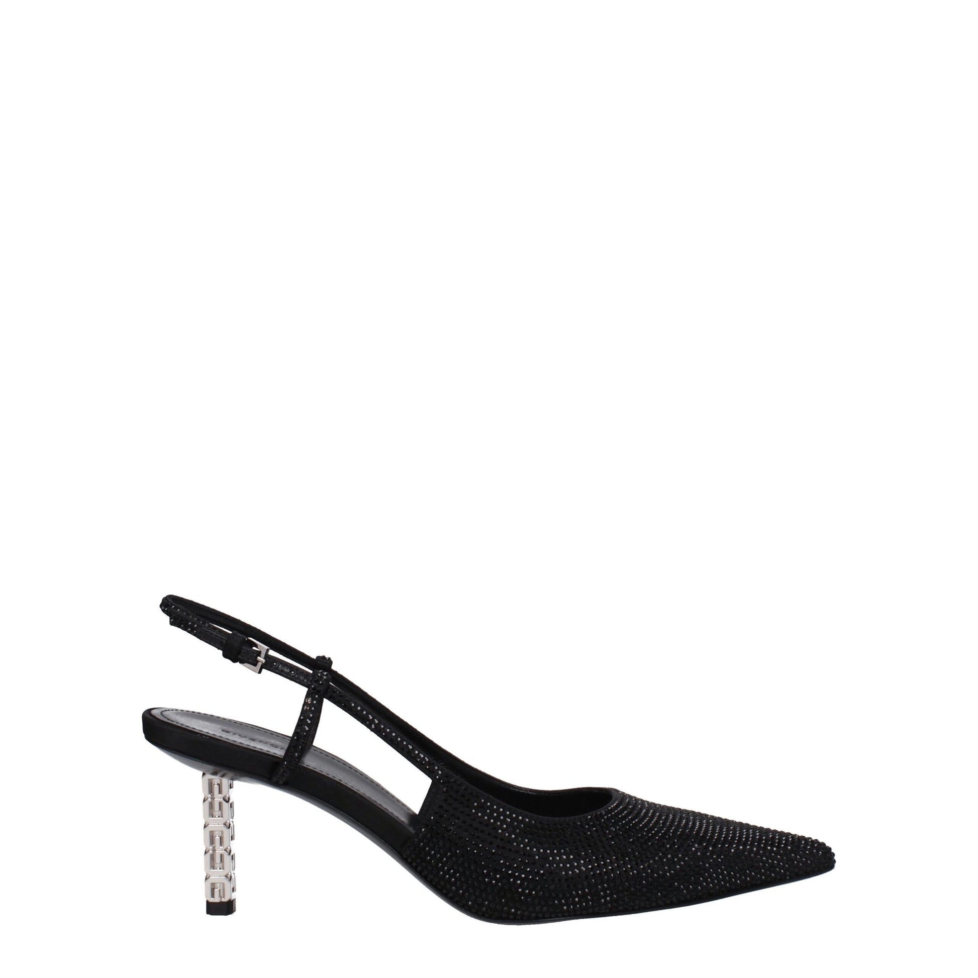 Givenchy Black Fabric High Heel Pumps - ClickThatClicks 