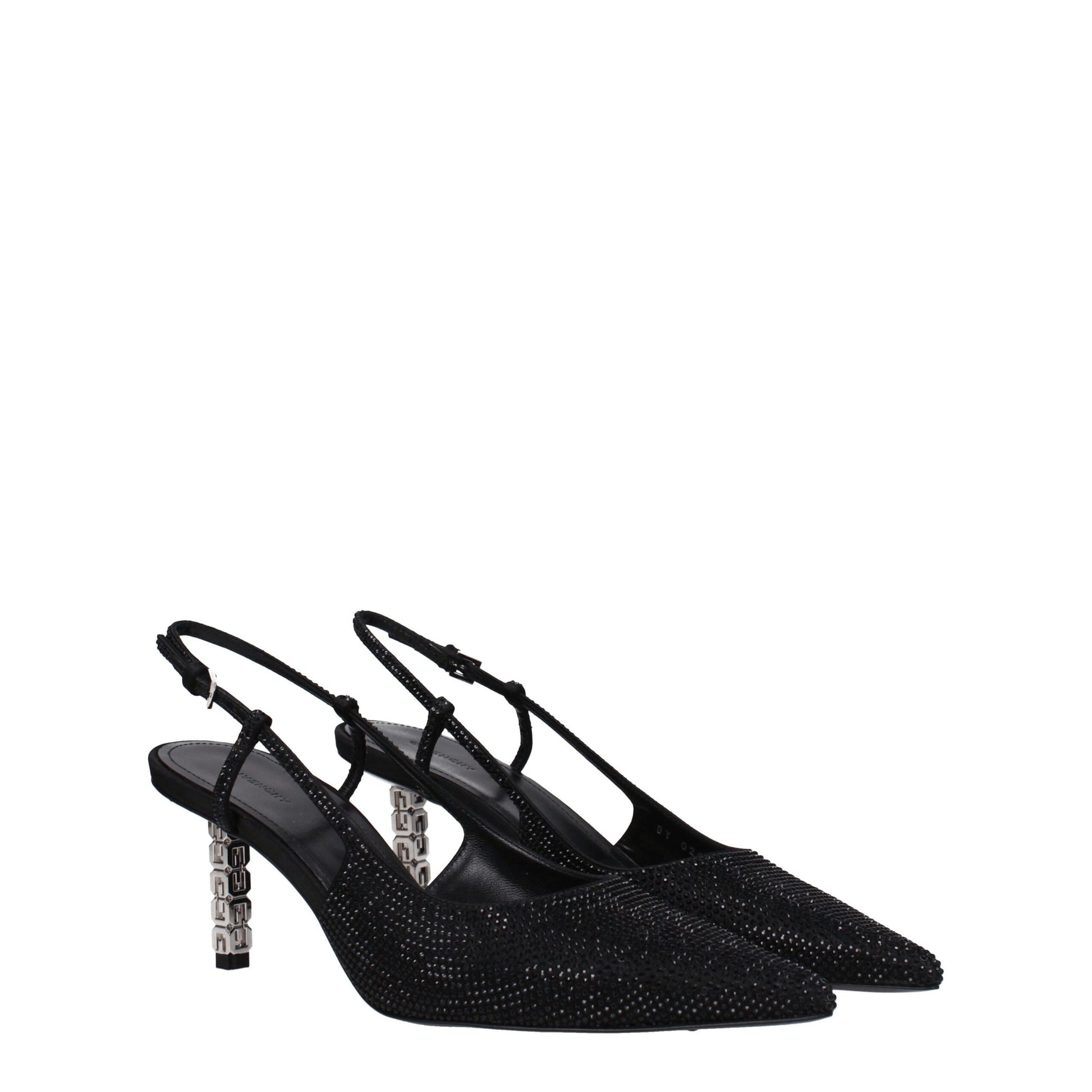 Givenchy Black Fabric High Heel Pumps - ClickThatClicks 
