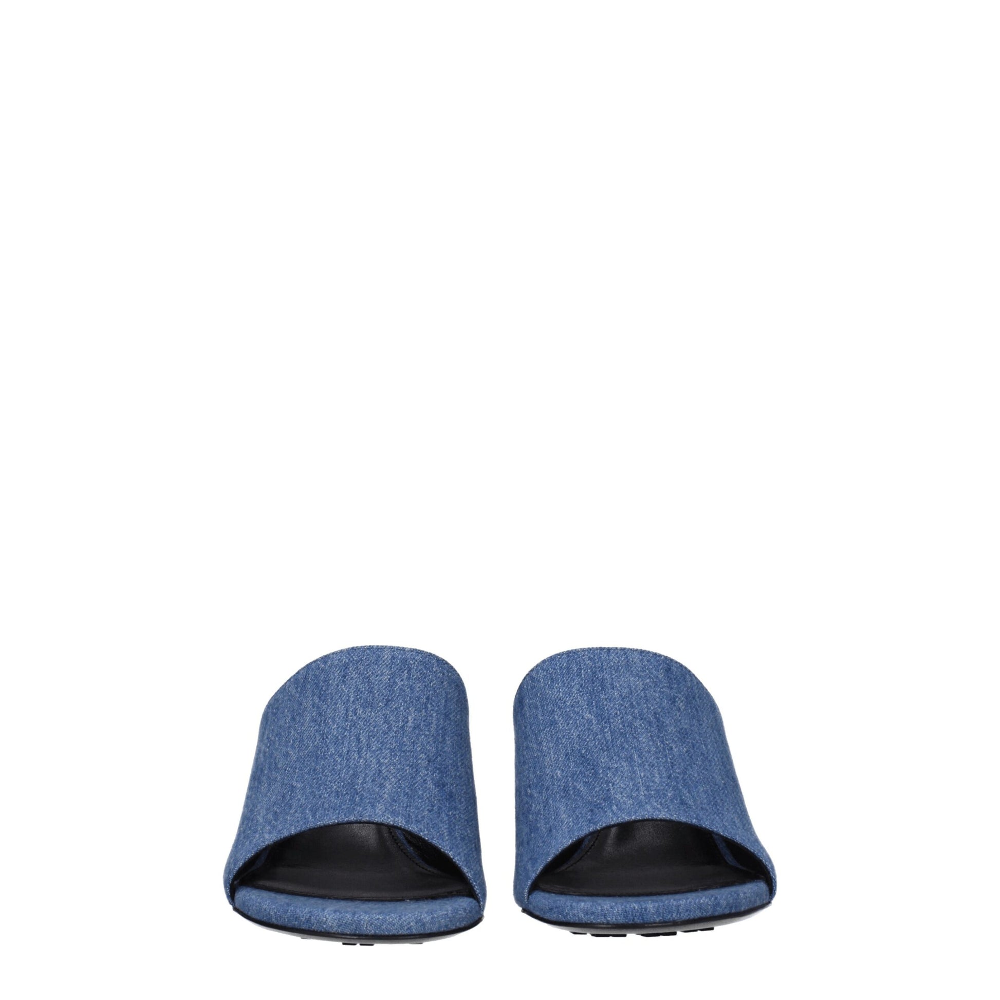 Givenchy Blue Fabric Platform Sandals - ClickThatClicks 