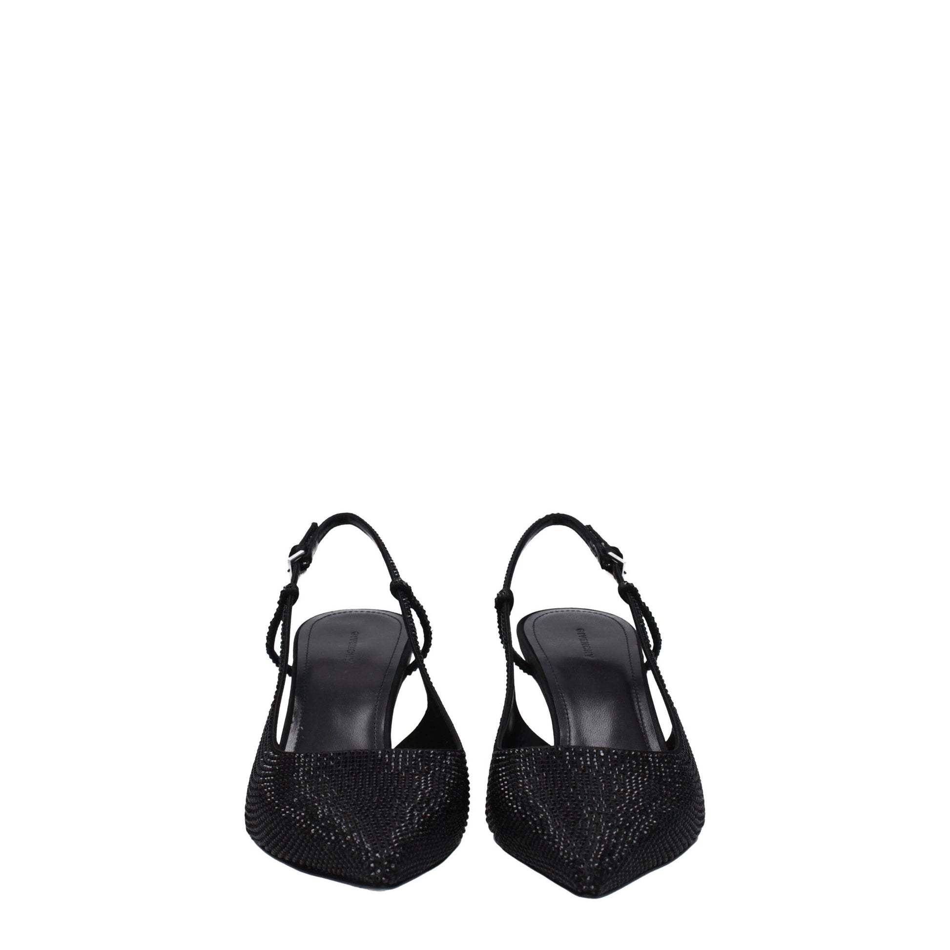 Givenchy Black Fabric High Heel Pumps - ClickThatClicks 
