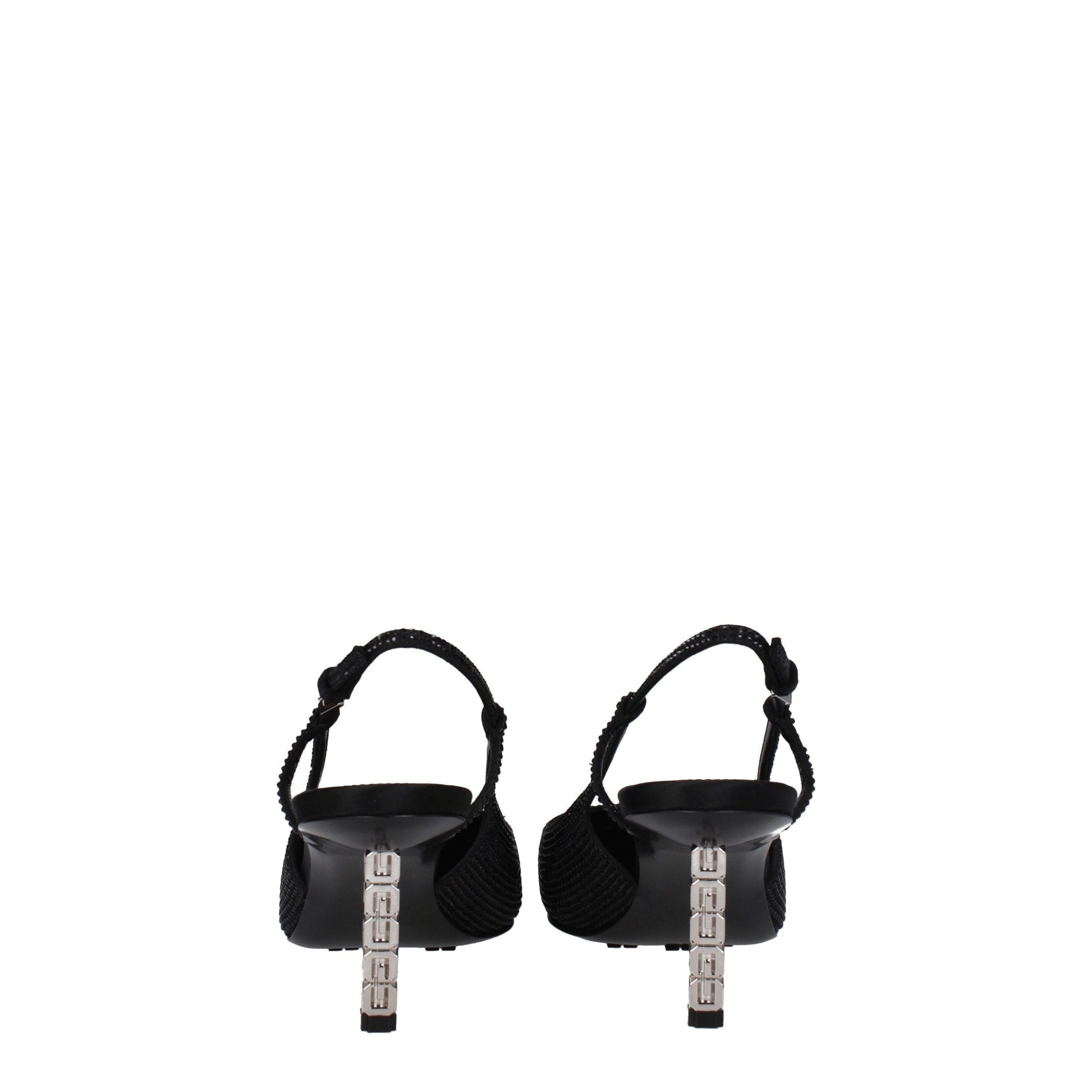 Givenchy Black Fabric High Heel Pumps - ClickThatClicks 