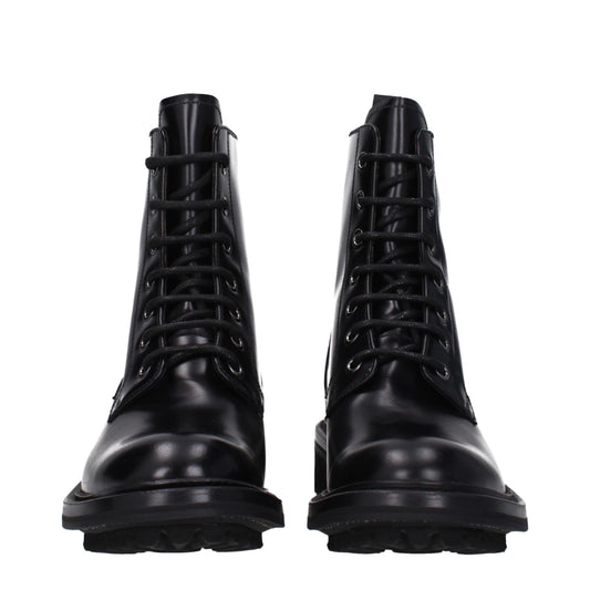 Church's Black Leather Ankle Boots - ClickThatClicks 